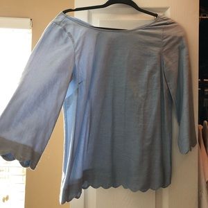 Vineyard Vines scalloped dress shirt